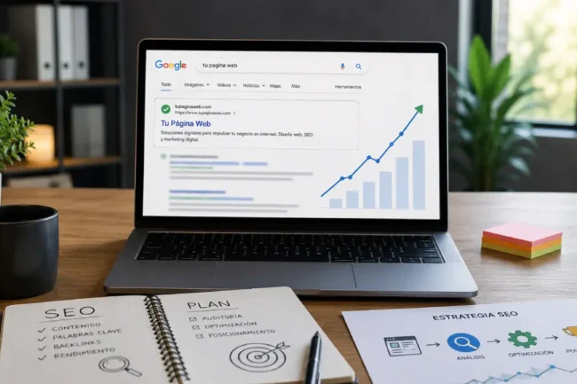 posicionar pagina web en google